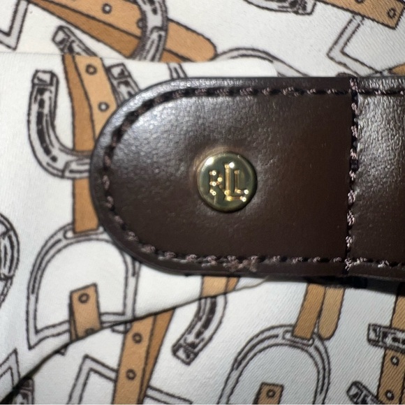 Ralph Lauren A-Line Midi Dress Equestrian Print Belted 16 | Office Career - Picture 5 of 11